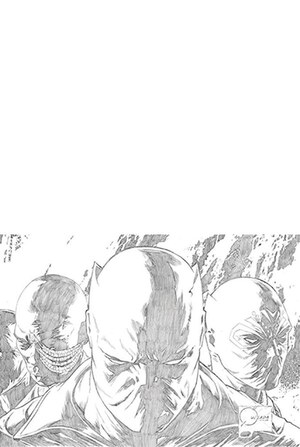 [Marvel Knights - World to Come No. 1 (2nd printing, Cover J - Joe Quesada B&W Full Art Incentive)]