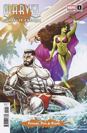 [Marvel Swimsuit Special - Friends, Foes & Rivals No. 1 (Cover F - Lucas Werneck)]