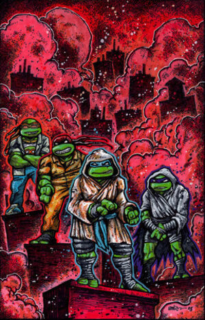 [Teenage Mutant Ninja Turtles (series 6) #10 (Cover F - Kevin Eastman Full Art Incentive)]