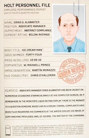 [Ice Cream Man #44 (Cover A - Martin Morazzo & Chris O'Halloran)]