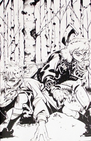 [Something is Killing the Children #43 (Cover F - Ricardo Lopez Ortiz Full Art B&W Incentive)]