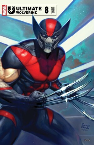 [Ultimate Wolverine (series 2) No. 8 (Cover J - Ryan Brown Incentive)]