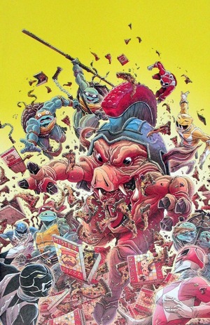 [Mighty Morphin Power Rangers / Teenage Mutant Ninja Turtles III #1 (1st printing, Cover I - James Stokoe Full Art Incentive)]