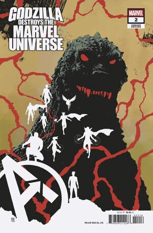 [Godzilla Destroys the Marvel Universe No. 2 (Cover J - Andrea Sorrentino Incentive)]