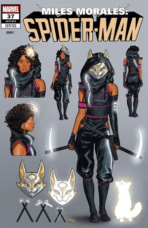 [Miles Morales: Spider-Man (series 2) No. 37 (Cover K - Taurin Clarke Character Design Incentive)]