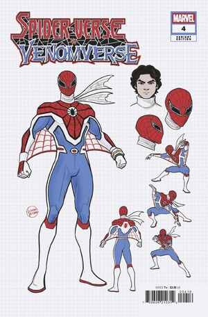 [Spider-Verse vs. Venomverse No. 4 (Cover J - Luciano Vecchio Character Design Incentive)]