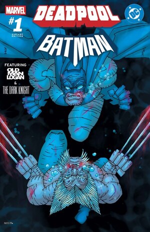 [Marvel / DC: Deadpool / Batman No. 1 (1st printing, Cover U - Frank Miller Incentive)]