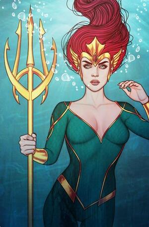 [AQUAMAN #3 CVR E JENNY FRISON INTERNATIONAL WOMENS DAY MERA CARD STOCK VAR]