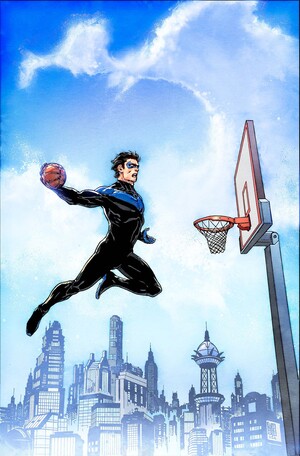 [NIGHTWING #124 CVR D GIUSEPPE CAMUNCOLI COURTSIDE CARD STOCK VAR]