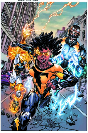 [BLACK LIGHTNING #5 CVR B TOM RANEY CARD STOCK VAR]