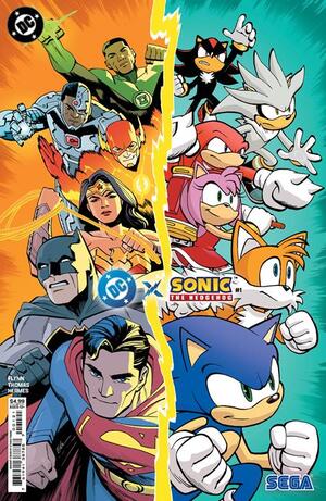 [DC X SONIC THE HEDGEHOG #1 (OF 5) CVR B ETHAN YOUNG CARD STOCK VAR]