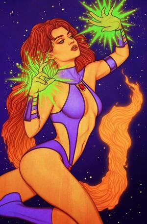 [TITANS #21 CVR E JENNY FRISON INTERNATIONAL WOMENS DAY STARFIRE CARD STOCK VAR]