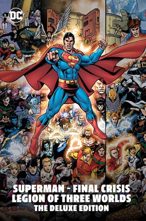 [SUPERMAN FINAL CRISIS LEGION OF THREE WORLDS THE DELUXE EDITION HC]