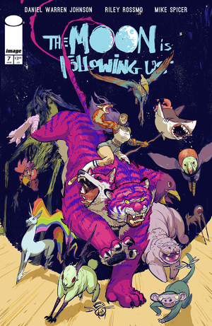 [THE MOON IS FOLLOWING US #7 (OF 10) CVR A RILEY ROSSMO & MIKE SPICER]