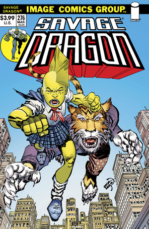 [SAVAGE DRAGON #276 CVR B ERIK LARSEN 70S TRADE DRESS VAR]