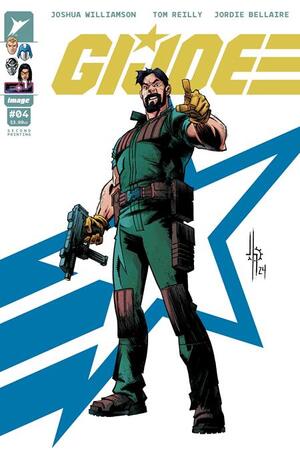 [GI JOE #4 2ND PTG CVR A JASON HOWARD GI JOE CVR]