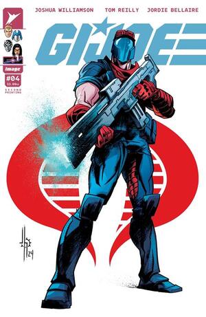 [GI JOE #4 2ND PTG CVR B JASON HOWARD COBRA VAR]