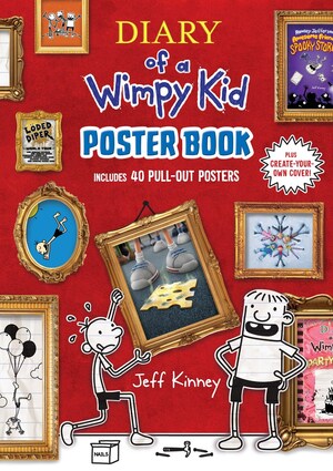 [DIARY OF A WIMPY KID POSTER BOOK TP]