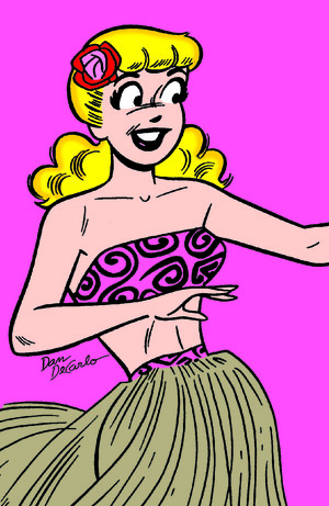 [ARCHIE COMICS 85TH ANNIVERSARY PRESENTS BETTY & VERONICA PIN UP SPECIAL #1 (ONE SHOT) CVR B DAN DECARLO BETTY VAR ]
