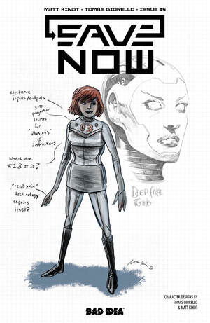 [SAVE NOW #4 (OF 4) CVR B MATT KINDT TOMAS GIORELLO CHARACTER DESIGN VAR]
