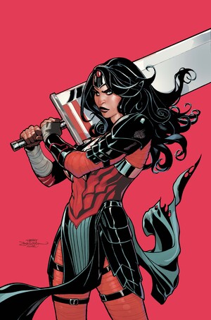 [ABSOLUTE WONDER WOMAN #18 CVR B TERRY DODSON CARD STOCK VAR]