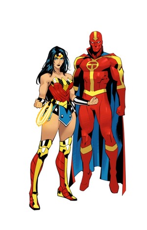 [JUSTICE LEAGUE UNLIMITED #17 CVR H DAN MORA CORNER BOX SPOT FOIL VAR]