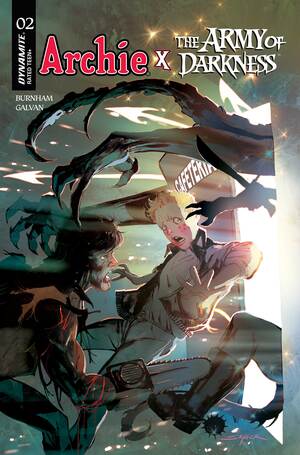 [ARCHIE X ARMY OF DARKNESS #2 CVR E STUART SAYGER VAR]