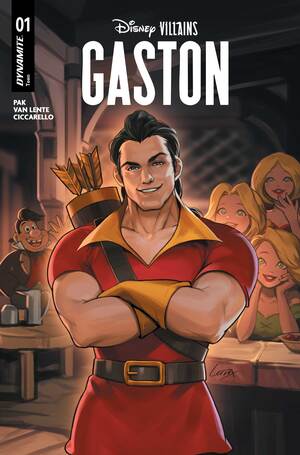 [DISNEY VILLAINS GASTON #1 CVR F LEIRIX LI METAL VIRGIN CVR VAR]