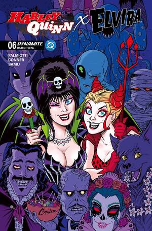 [HARLEY QUINN X ELVIRA #6 CVR A AMANDA CONNER PARTY]