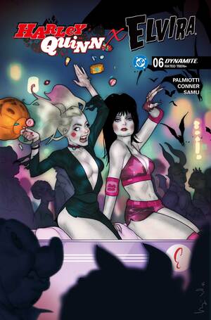 [HARLEY QUINN X ELVIRA #6 CVR D BEN CALDWELL VAR]
