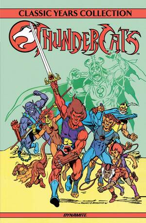 [THUNDERCATS CLASSIC YEARS COLLECTION OMNIBUS HC CLASSIC COVER SIGNED BY LARRY KENNEY]