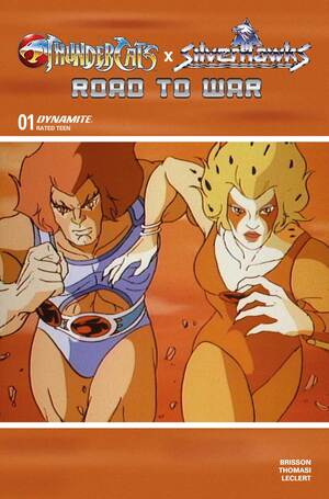 [THUNDERCATS X SILVERHAWKS ROAD TO WAR (ONE SHOT) CVR E ANIMATION ART VAR]