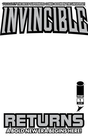 [INVINCIBLE RETURNS FACSIMILE EDITION #1 CVR D BLANK SKETCH VAR]