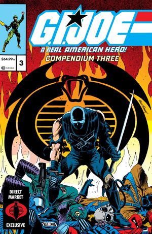 [GI JOE A REAL AMERICAN HERO COMPENDIUM TP BOOK 03 DIRECT MARKET EXCLUSIVE ANDY KUBERT CVR]