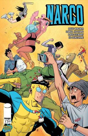 [NARCO #1 (OF 5) CVR D DANIEL HILLYARD & DAVE STEWART INVINCIBLE TEAM UP VAR]