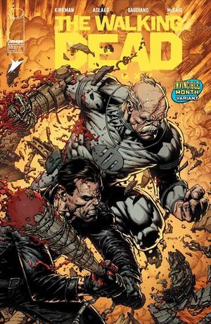 [WALKING DEAD DELUXE #132 CVR F DAVID FINCH & DAVE MCCAIG INVINCIBLE TEAM UP VAR]