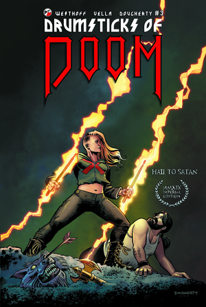 [DRUMSTICKS OF DOOM #3 (OF 4) CVR A DAN DOUGHERTY]