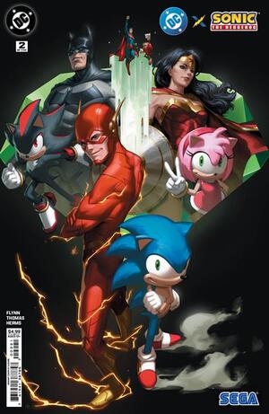 [DC X SONIC THE HEDGEHOG #2 (OF 5) CVR B EJIKURE CARD STOCK VAR]