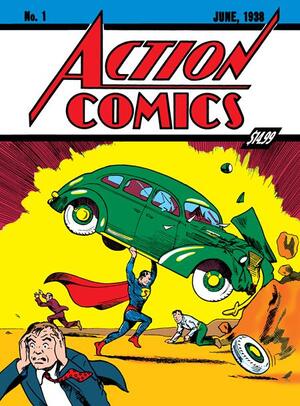 [SUPERMAN DAY 2025 - ACTION COMICS #1 GOLDEN AGE SIZED FACSIMILE EDITION CVR C JOE SHUSTER FOIL VAR]