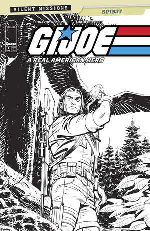 [GI JOE A REAL AMERICAN HERO SPIRIT #1 (ONE SHOT) CVR C INC 1:10 LEONARDO ROMERO B&W VAR]