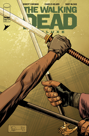 [WALKING DEAD DELUXE #110 CVR B CHARLIE ADLARD & DAVE MCCAIG VAR]