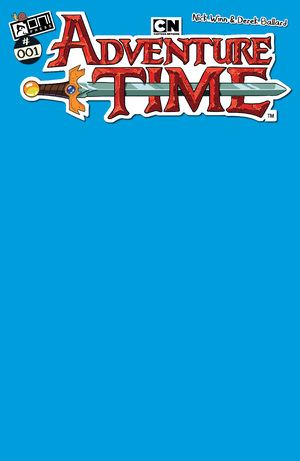 [ADVENTURE TIME (2025) #1 CVR F FINN BLUE SKETCH VAR]