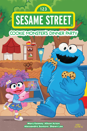 [SESAME STREET COOKIE MONSTERS DINNER PARTY HC]