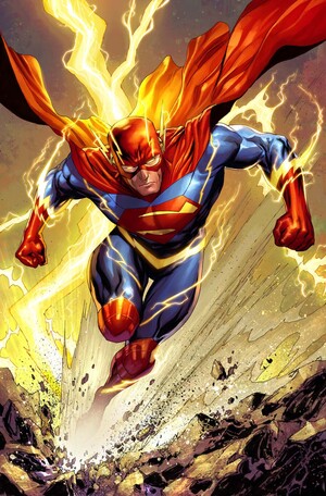 [FLASH #21 CVR D TYLER KIRKHAM SUPERSMASH-UP CARD STOCK VAR]