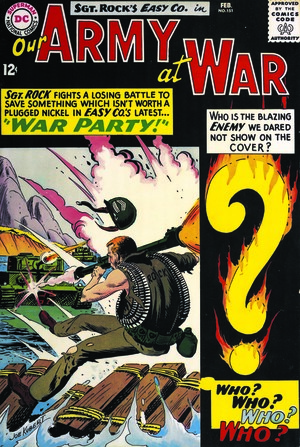 [OUR ARMY AT WAR #151 FACSIMILE EDITION CVR A JOE KUBERT]