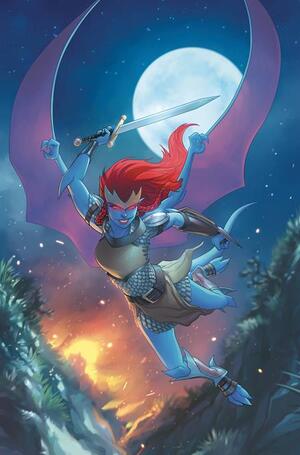 [GARGOYLES DEMONA #1 CVR F MEGHAN HETRICK FOIL VIRGIN VAR]