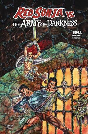 [RED SONJA VS THE ARMY OF DARKNESS #3 CVR D NIKKOL JELENIC VAR]