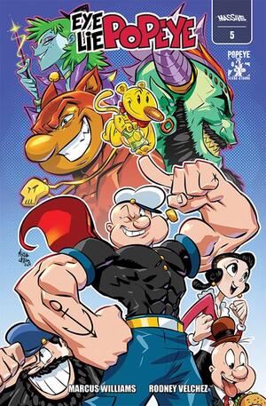 [EYE LIE POPEYE #5 (OF 5) CVR B MARCUS WILLIAMS VAR Previously Offered Thru Diamond]