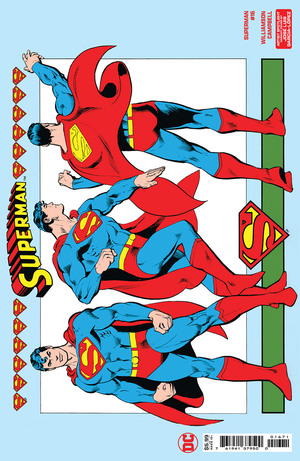 [SUPERMAN #16 CVR E JOSE LUIS GARCIA-LOPEZ ARTIST SPOTLIGHT WRAPAROUND CARD STOCK VAR (ABSOLUTE POWER)]
