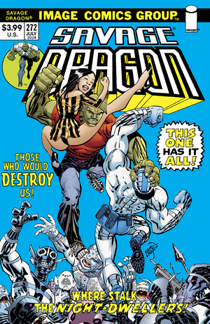 [SAVAGE DRAGON #272 CVR B ERIK LARSEN 70S TRADE DRESS VAR]